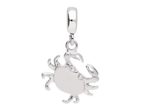 Srebrny wisiorek krab, srebro 925