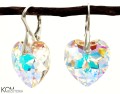 kolczyki serce swarovski crystal ab tecza rainbow srebro leverback wiszace kom bizuteria.jpg