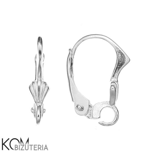 KZ56 leverback kolczyk swarovski leaverback angielski srebrny bigiel kom bizuteria