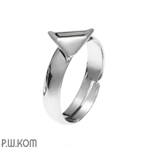 P3 8mm pierścionek baza srebro Swarovski