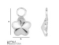 w52 rozmiar flower kwiat krawatka zawieszka srebro naszyjnik swarovski wisiorek kom bizuteria.jpg
