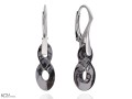 kolczyki nieskonczonosc swarovski czarny crystal silver night.jpg