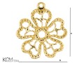 w88 charm weave kwiat koniczyna welna plecionka krawatka zawieszka zloto srebro naszyjnik swarovski wisiorek kom bizuteria rozmiar.jpg
