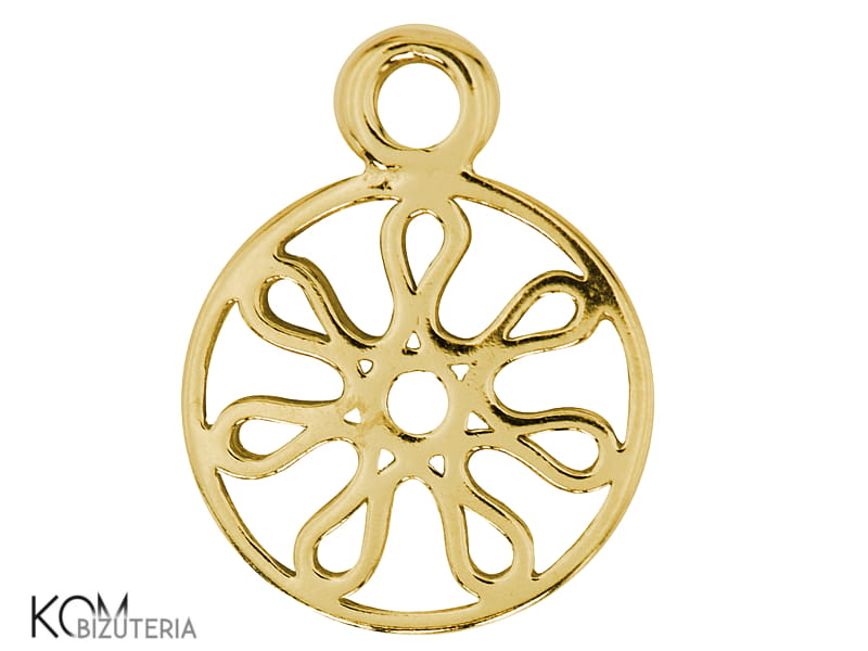 w91 charm spirala ozdoba krawatka zawieszka zloto srebro naszyjnik swarovski wisiorek kom bizuteria.jpg