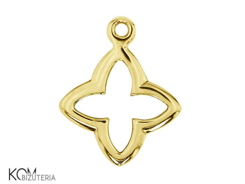 w92 charm gwiazda gwiazdka ozdoba krawatka zawieszka srebro zloto naszyjnik swarovski wisiorek kom bizuteria.jpg