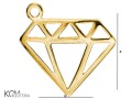 w79 charm diament kryształ geometria krawatka zawieszka złoto złocone srebro naszyjnik swarovski wisiorek kom bizuteria rozmiar.jpg