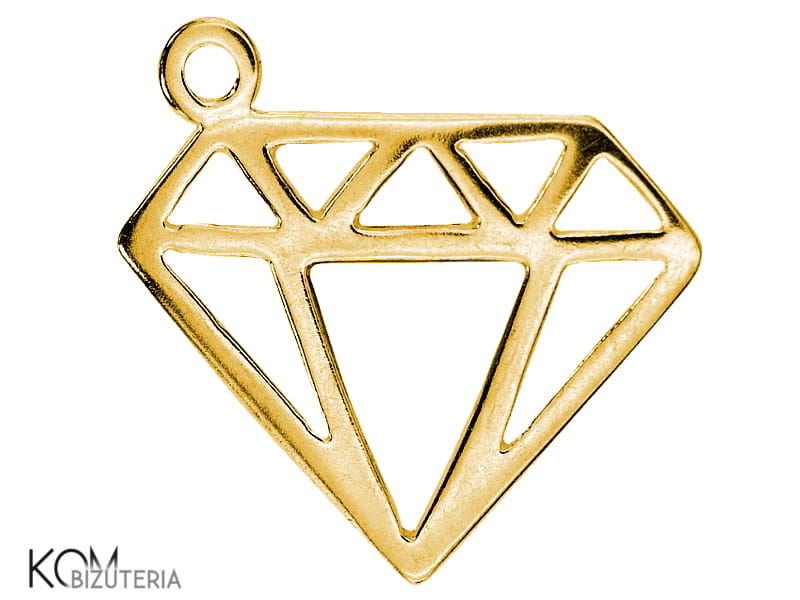 w79 charm diament kryształ geometria krawatka zawieszka złoto złocone srebro naszyjnik swarovski wisiorek kom bizuteria.jpg