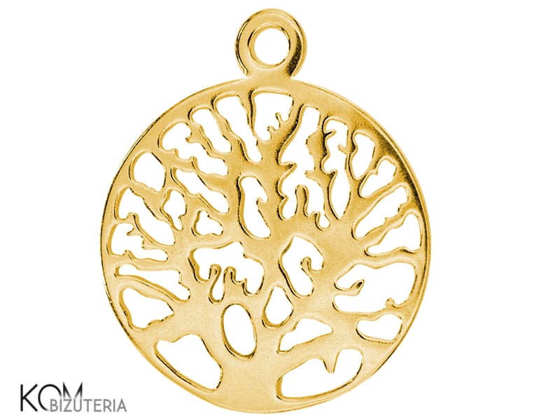 w83 charm koral drzewo galaz krawatka zawieszka złoto pozłacane srebro naszyjnik swarovski wisiorek kom bizuteria.jpg