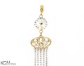 zawieszka glamour swarovski crystal rivoli zloto srebro lancuch kom bizuteria zblizenie.jpg