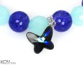 bransoletka srebro blekit fiolet niebieski charm denim blue motyl swarovski krysztal zblizenie.jpg