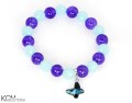 bransoletka srebro blekit fiolet niebieski charm denim blue motyl swarovski krysztal.jpg