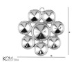 w103 kwiat flower rivoli rant 12 mm 8 mm krawatka zawieszka srebro naszyjnik swarovski wisiorek kom bizuteria wersja bez krawatki rozmiar.jpg