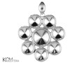 w103 kwiat flower rivoli rant 12 mm 8 mm krawatka zawieszka srebro naszyjnik swarovski wisiorek kom bizuteria.jpg