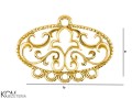 w102 charm glamour secesja kwiaty galezie rosliny krawatka zawieszka srebro zloto naszyjnik swarovski wisiorek kom bizuteria rozmiary.jpg
