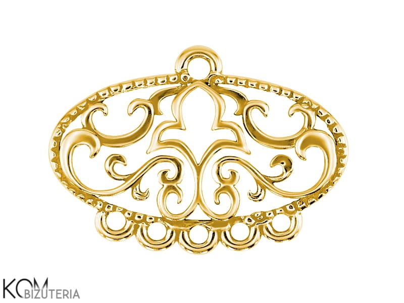 w102 charm glamour secesja kwiaty galezie rosliny krawatka zawieszka srebro zloto naszyjnik swarovski wisiorek kom bizuteria.jpg