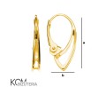 KZ27 leverback kolczyk swarovski leaverback angielski zloty pozlacany zlocony gold-plated srebrny bigiel kom bizuteria rozmiar.jpg