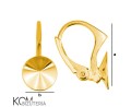 KZ43 8mm leverback kolczyk rivoli swarovski leaverback angielski zloty pozlacany zlocony gold-plated srebrny bigiel kom bizuteria rozmiar.jpg