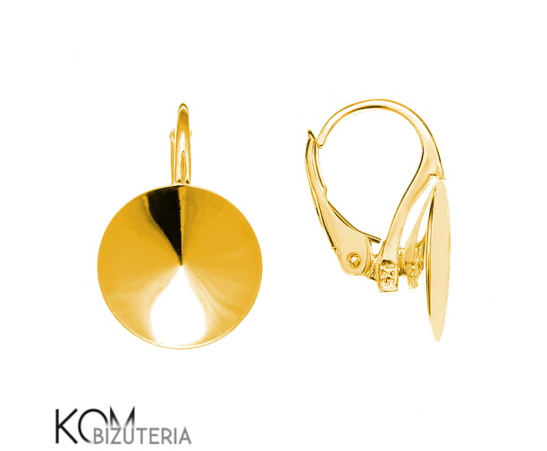 KZ43 10mm leverback kolczyk rivoli swarovski leaverback angielski zloty pozlacany zlocony gold-plated srebrny bigiel kom bizuteria.jpg