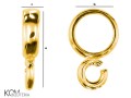 w75 krawatka zawieszka srebro zloty pozlacany zlocony gold-plated naszyjnik swarovski wisiorek kom bizuteria rozmiar.jpg
