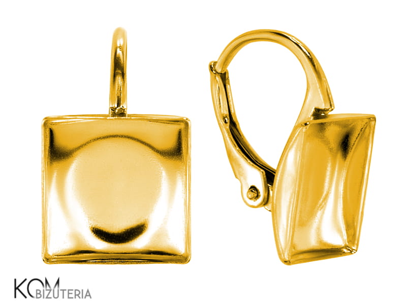 KZ80 10 mm leverback kolczyk kwadrat swarovski angielski zloty pozlacany zlocony gold-plated srebrny bigiel kom bizuteria.jpg