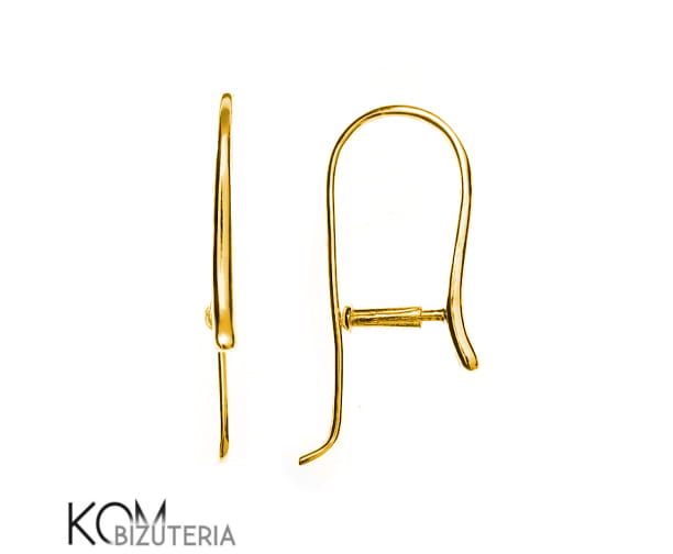 kz14 bigiel otwarty zloty pozlacany zlocony gold-plated srebrny kolczyk kom bizuteria.jpg