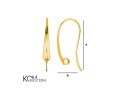 kh23m bigiel otwarty zloty pozlacany zlocony gold-plated kolczyk kom bizuteria rozmiar.jpg