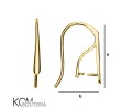 kz34 bigiel otwarty zloty pozlacany zlocony gold-plated srebrny kolczyk kom bizuteria rozmiar.jpg