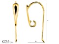 kh38 bigiel otwarty srebrny zloty pozlacany zlocony gold-plated kolczyk kom bizuteria rozmiar.jpg
