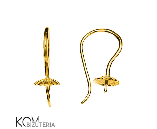 kz40 bigiel otwarty zloty pozlacany zlocony gold-plated  srebrny kolczyk kom bizuteria.jpg