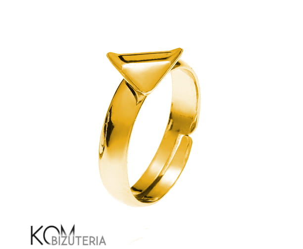 P38 pierscionek ring zloty pozlacany zlocony gold-plated srebro swarovski cube regulowany kom bizuteria.jpg