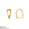 KT5 krawatka zawieszka zloty pozlacany zlocony gold-plated srebro wisiorek kom bizuteria.jpg