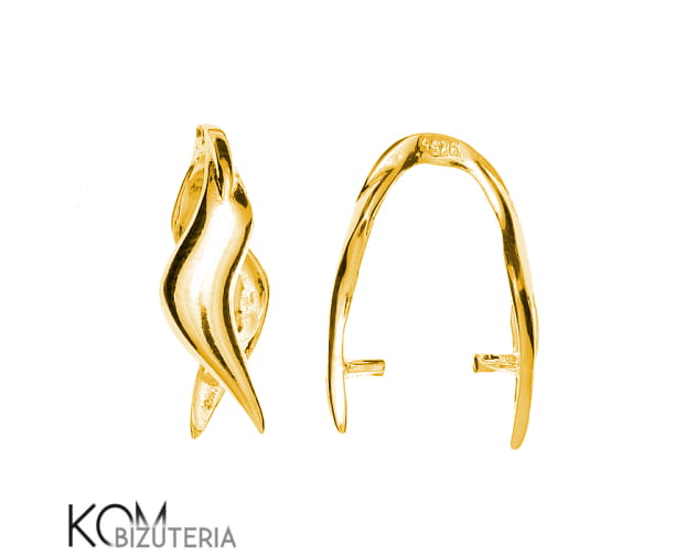 w15 bail krawatka zawieszka zloty pozlacany zlocony gold-plated srebro naszyjnik swarovski wisiorek kom bizuteria.jpg