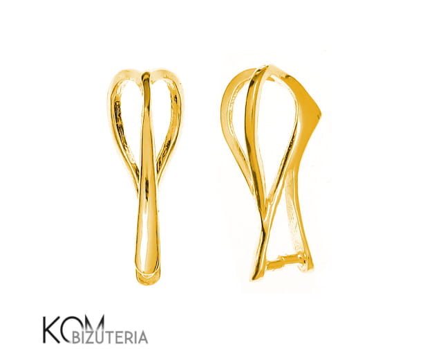 w17 1 bail krawatka zawieszka zloty pozlacany zlocony gold-plated srebro naszyjnik swarovski wisiorek kom bizuteria.jpg