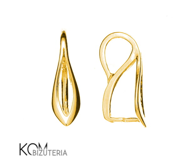 w32 bail krawatka zawieszka zloty pozlacany zlocony gold-plated srebro naszyjnik swarovski wisiorek kom bizuteria.jpg