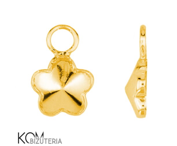 w52 flower kwiat krawatka zawieszka zloty pozlacany zlocony gold-plated srebro naszyjnik swarovski wisiorek kom bizuteria.jpg