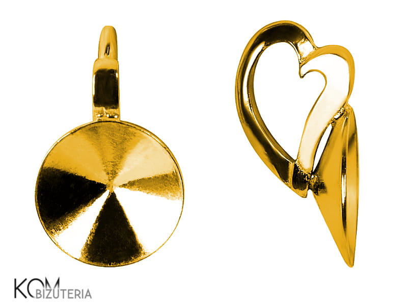w40 rivoli 8 mm swarovski bail krawatka zawieszka zloty pozlacany zlocony gold-plated srebro naszyjnik wisiorek kom bizuteria.jpg