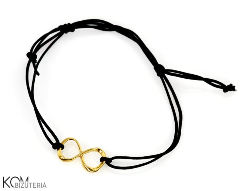 bransoletka lilou charm nieskonczonosc infinity srebro zlocone gold-plated kom bizuteria 2.jpg