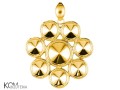 w103 kwiat flower rivoli rant 12 mm 8 mm krawatka zawieszka pozlacane zloto gold-plated gold srebro naszyjnik swarovski wisiorek kom bizuteria.jpg
