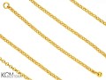 r2 łańcuszek chain komponent srebro pozłacane złoto gold-plated gold kuleczka bead kamienie kom bizuteria.jpg