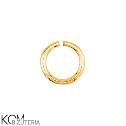 KO7 ogniwo kółko jump ring zloto bizuteria jewelry komponent kom bizuteria.jpg