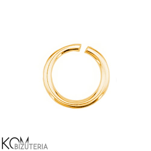 KO8 ogniwo kółko jump ring zloto bizuteria jewelry komponent kom bizuteria.jpg