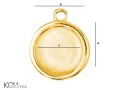 w106 1 kaboszon okrągły 7 mm flat plaskie krawatka zawieszka srebro pozlacane gold-plated naszyjnik swarovski wisiorek kom bizuteria rozmiar.jpg