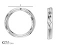KO11 7 mm kolko jumpring jump ring ogniowo srebro podwojne srebro silver kom bizuteria rozmiar.jpg