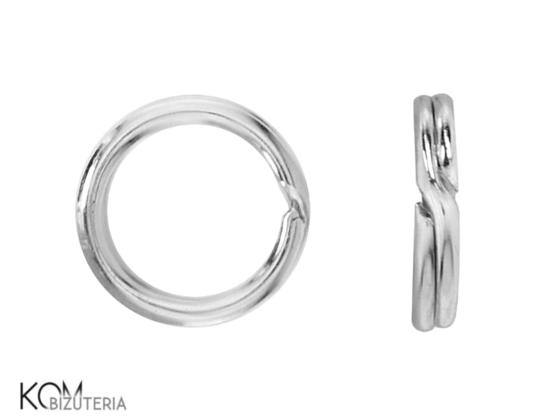 KO11 5 mm kolko jumpring jump ring ogniowo srebro podwojne srebro silver kom bizuteria.jpg