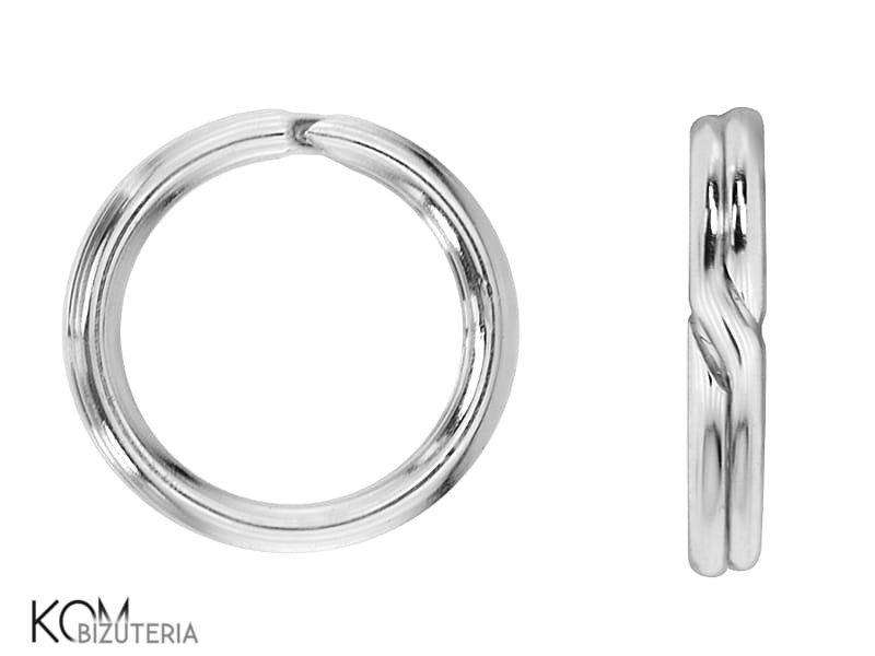 KO11 7 mm kolko jumpring jump ring ogniowo srebro podwojne srebro silver kom bizuteria.jpg