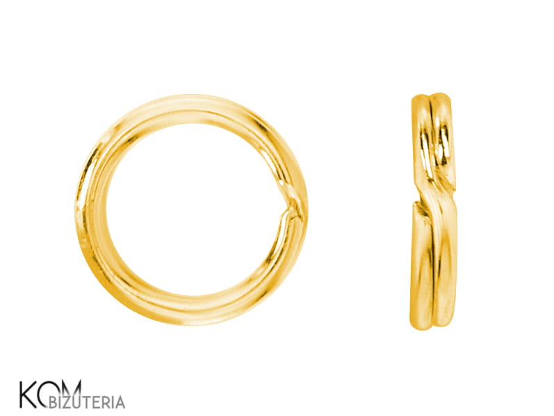 KO11 5 mm kolko jumpring jump ring ogniowo srebro podwojne srebro silver pozlacane gold-plated kom bizuteria.jpg