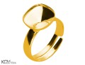 P9 10 mm pierscionek ring srebro swarovski cushion 4470 rant regulowany pozlacany gold-plated silver kom bizuteria.jpg