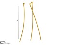gold-plated pin needle 40 mm