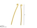 gold-plated pin needle 15 mm