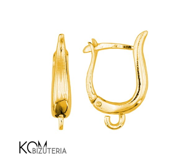 kz12 kolczyk zatrzask kreol zloty pozlacany zlocony gold-plated srebro bigiel kom bizuteria.jpg